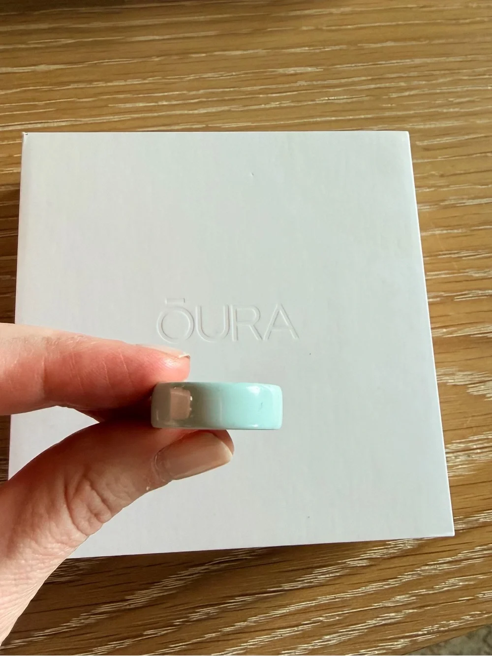 Oura Ring 4 Ceramic Finish Color Tide